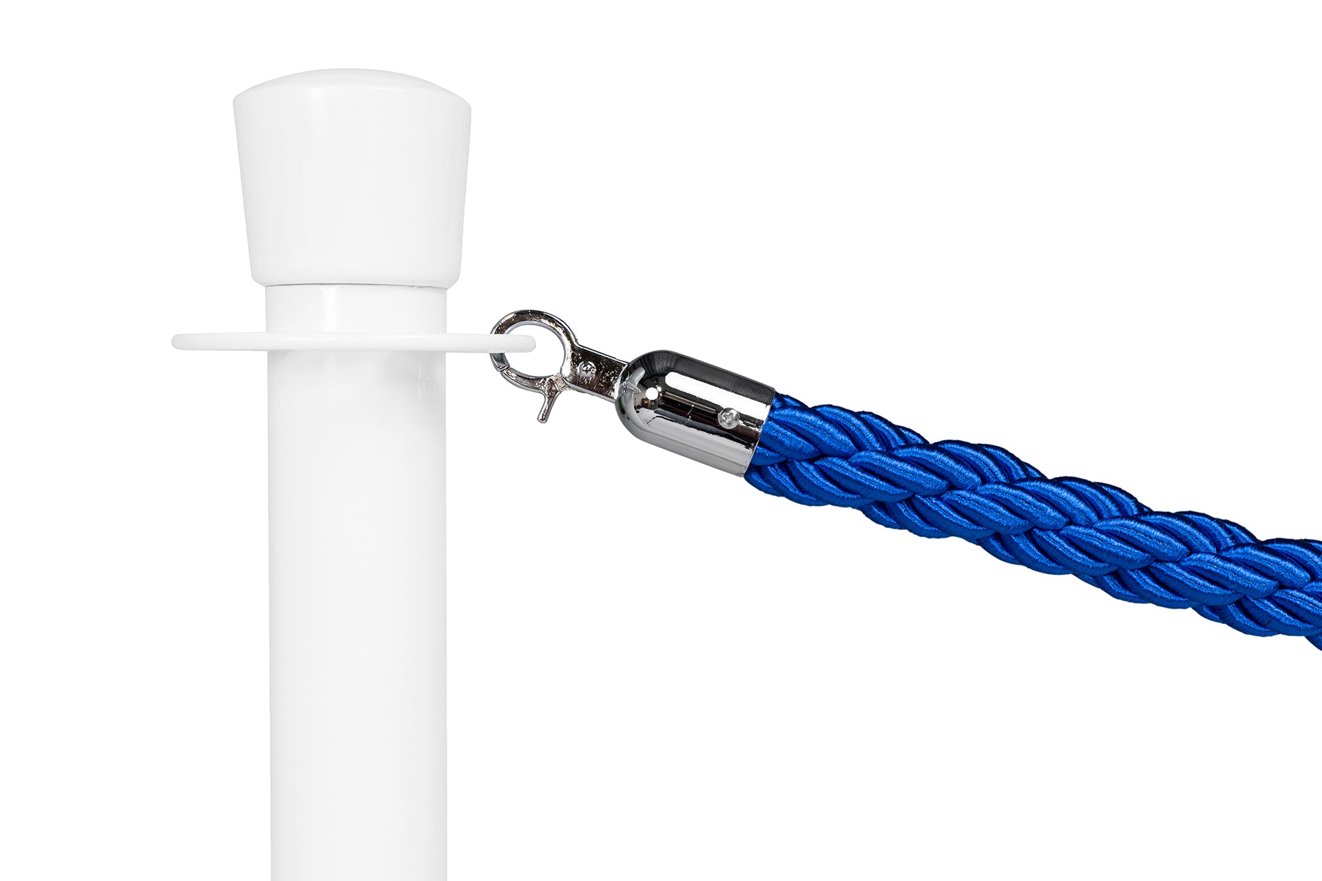 Afzetkoord Gedraaid | Chroom - Blauw | GJ Floors