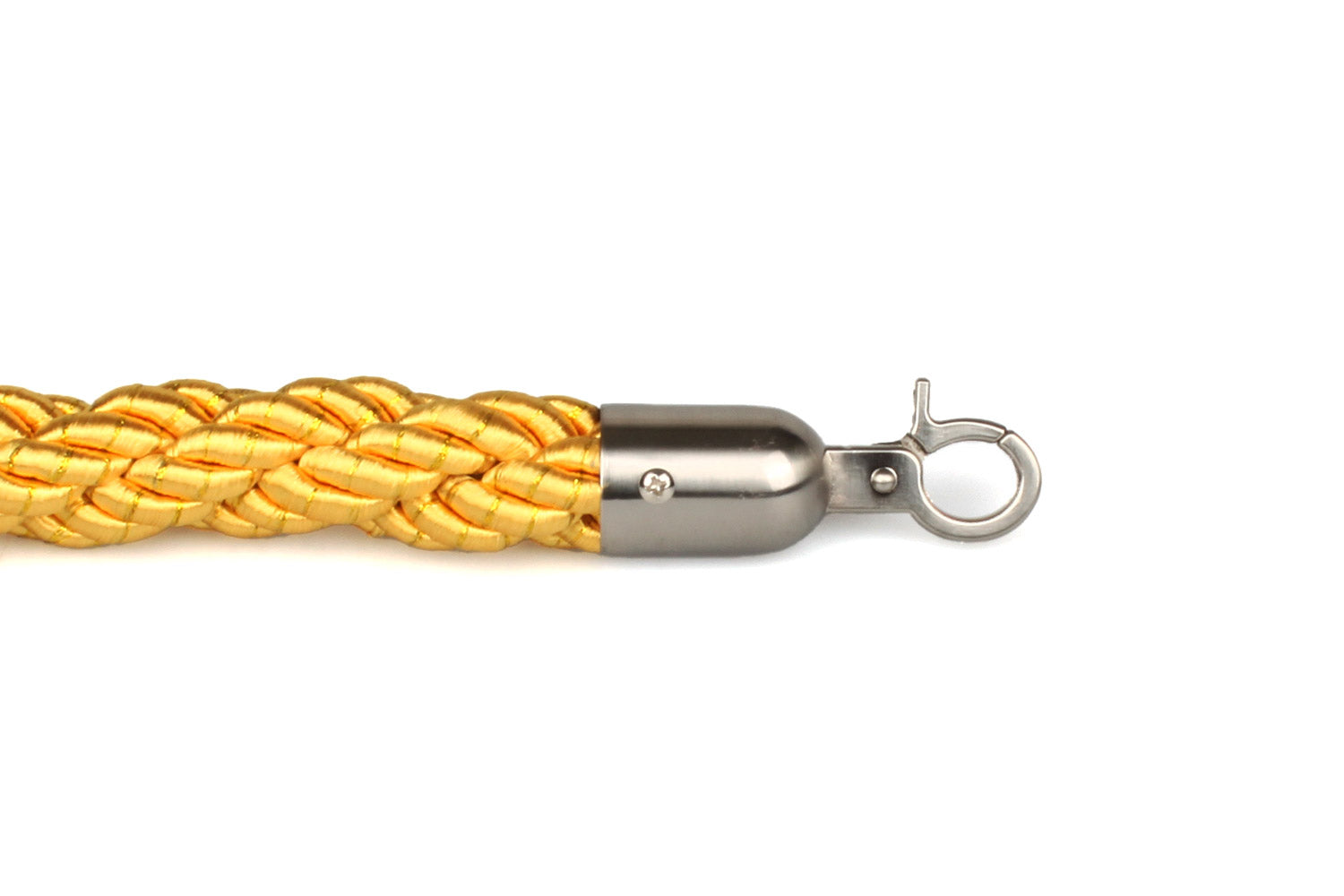 Afzetkoord Gedraaid | Geborsteld Chroom - Goud | GJ Floors