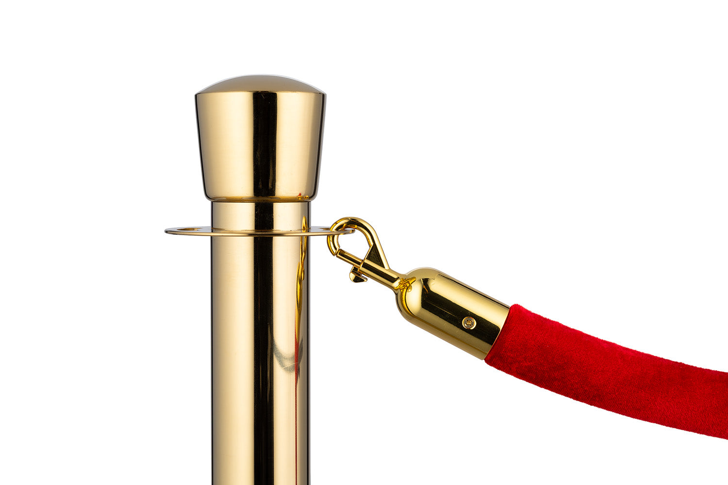 ForFlows Gala Afzetpaal | Ovale kop - Messing