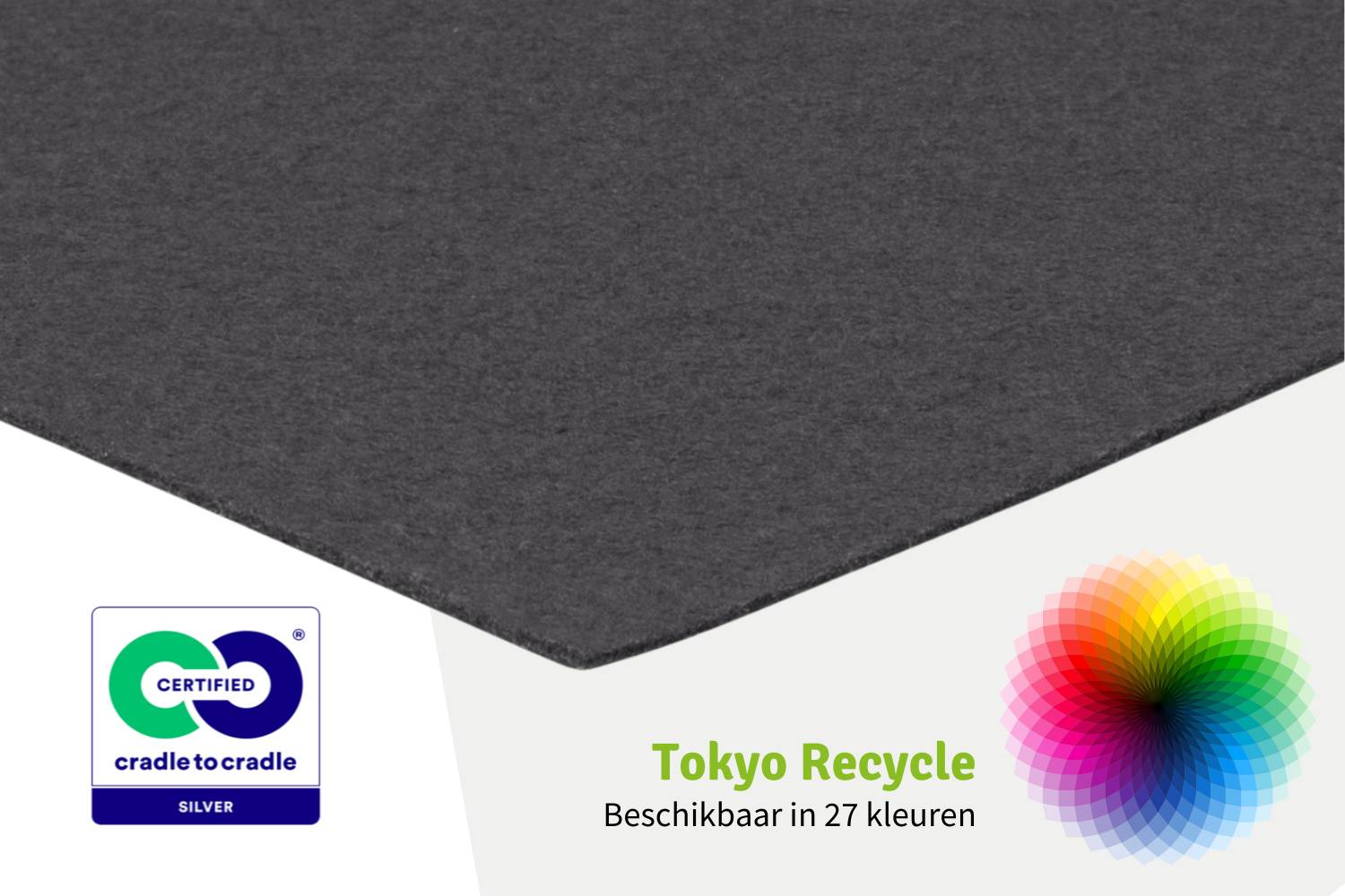 Tokyo Recycle | 421 - Donkergrijs