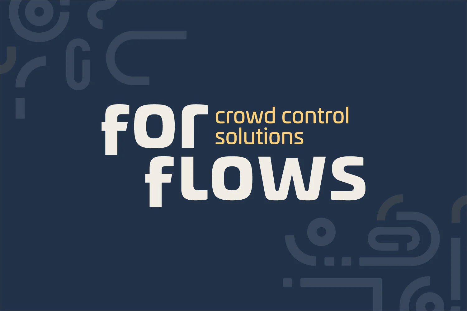 ForFlows - Luxe afzetpalen voor high-end locaties