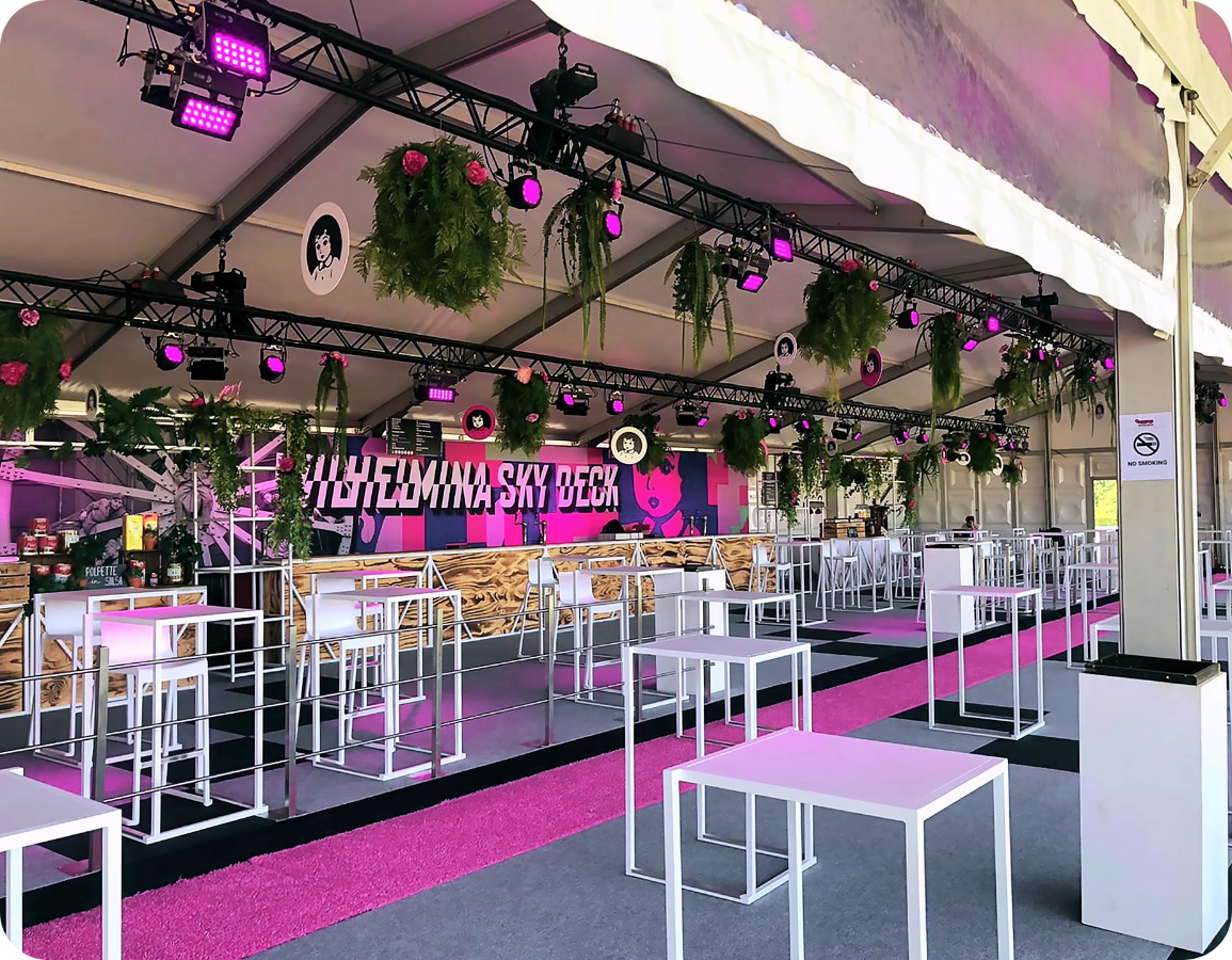 Pronkende producten op een uitverkocht Pinkpop Festival