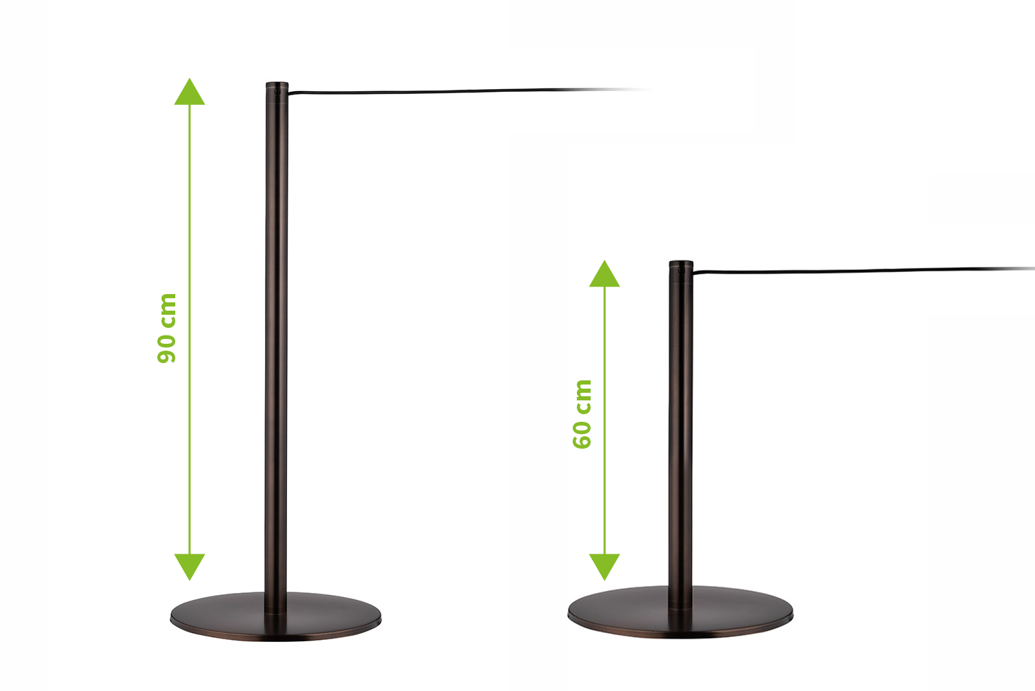 ForFlows Gallery Afzetpaal | Brons - 60 cm