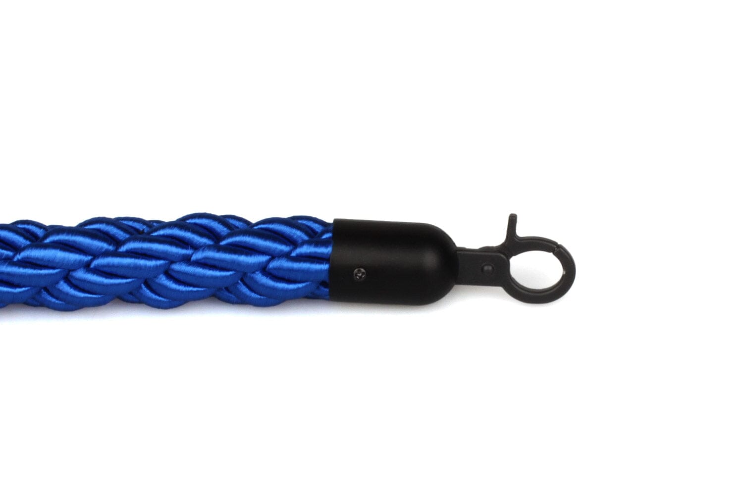 Afzetkoord Gedraaid | Zwart - Blauw | GJ Floors