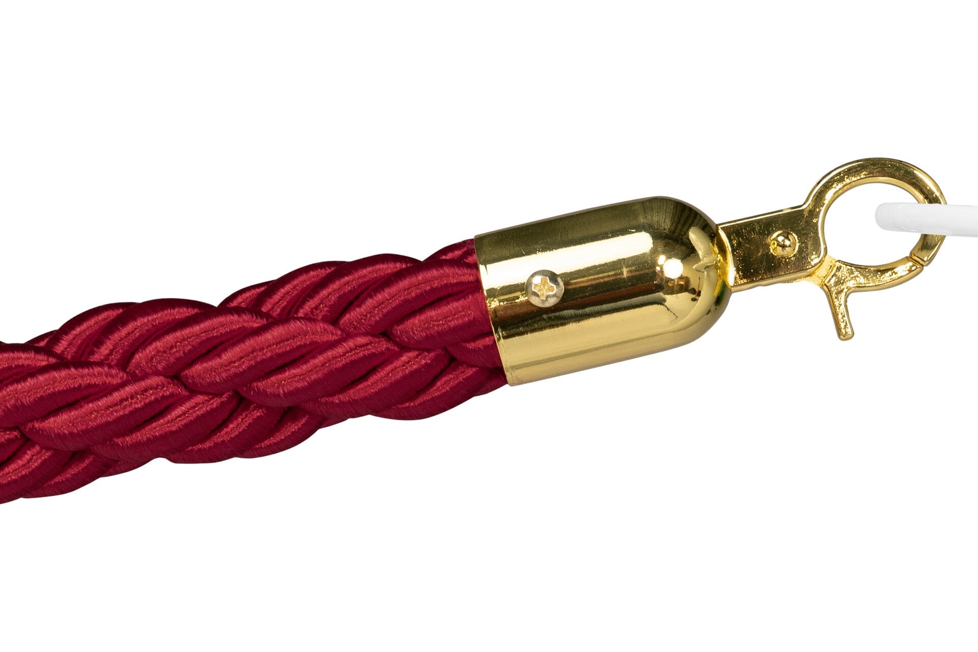 Afzetkoord Gedraaid | Messing - Bordeaux | GJ Floors