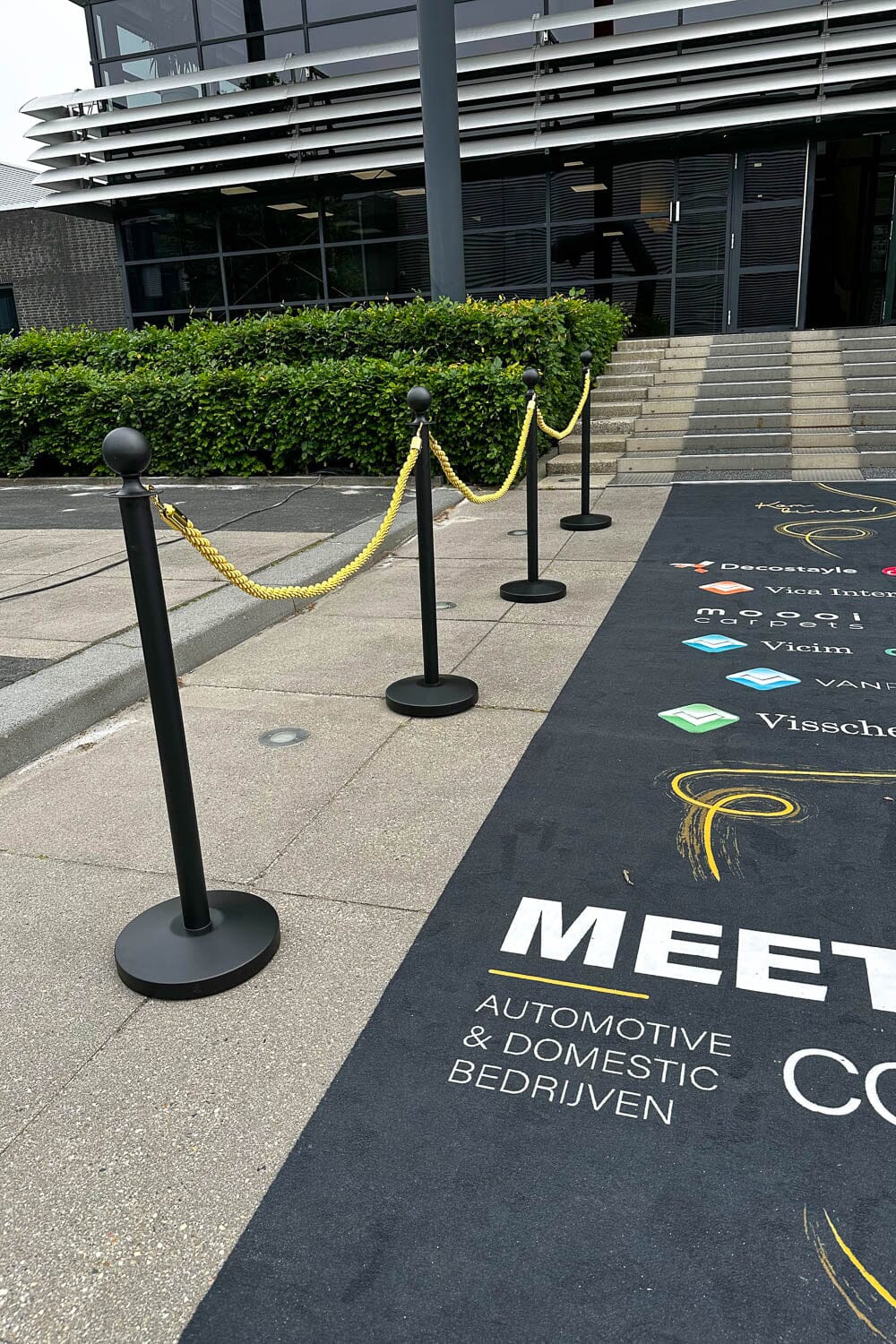 Afzetkoord Gedraaid | Goud - Messing sluiting Afzetpalen | accessoires Rodelopers 