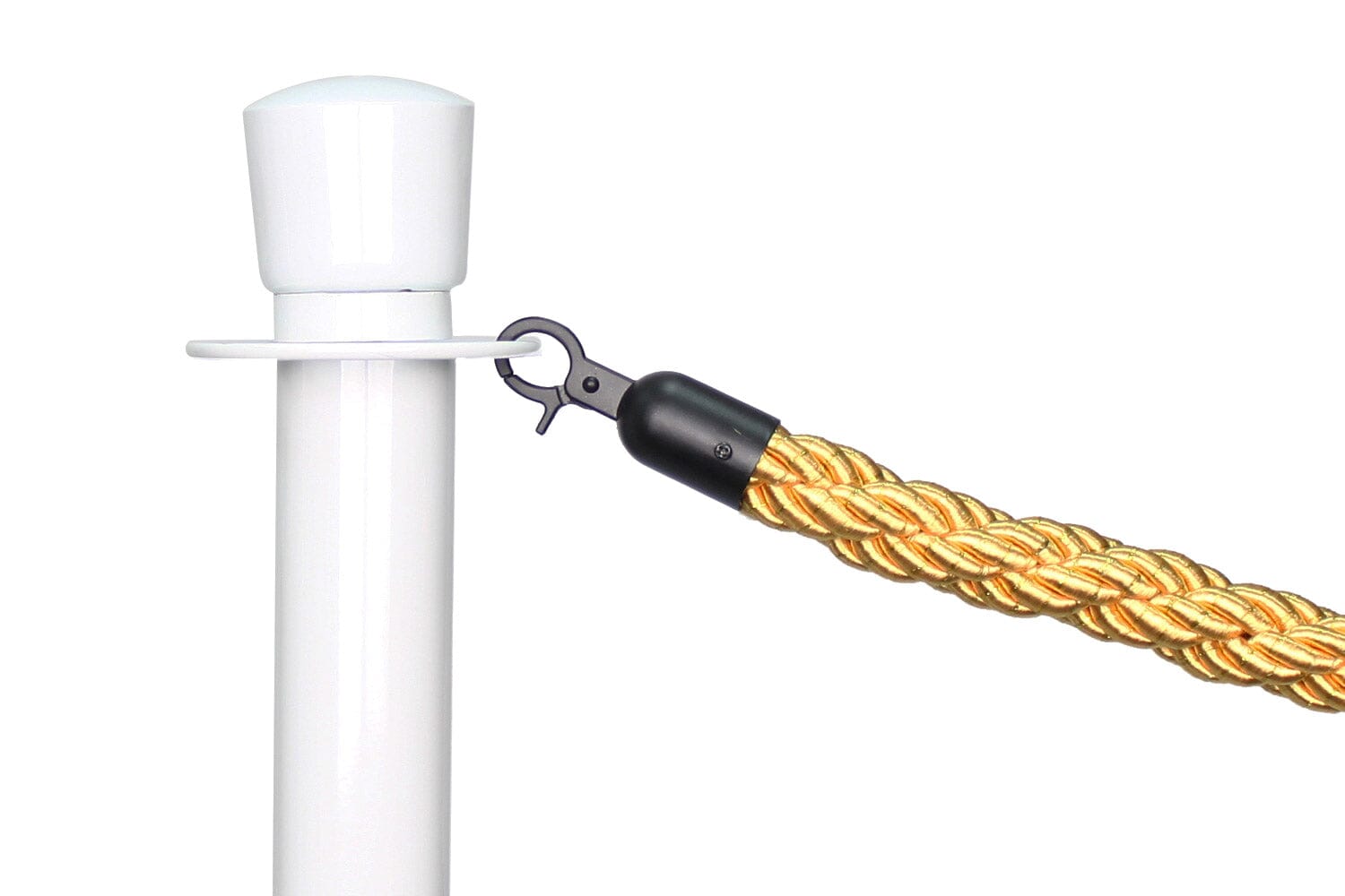 Afzetkoord Gedraaid | Zwart - Goud | GJ Floors