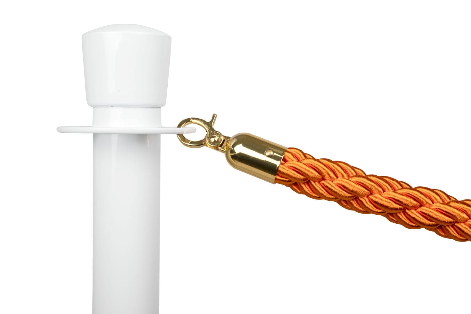 Afzetkoord Gedraaid | Messing - Oranje | GJ Floors