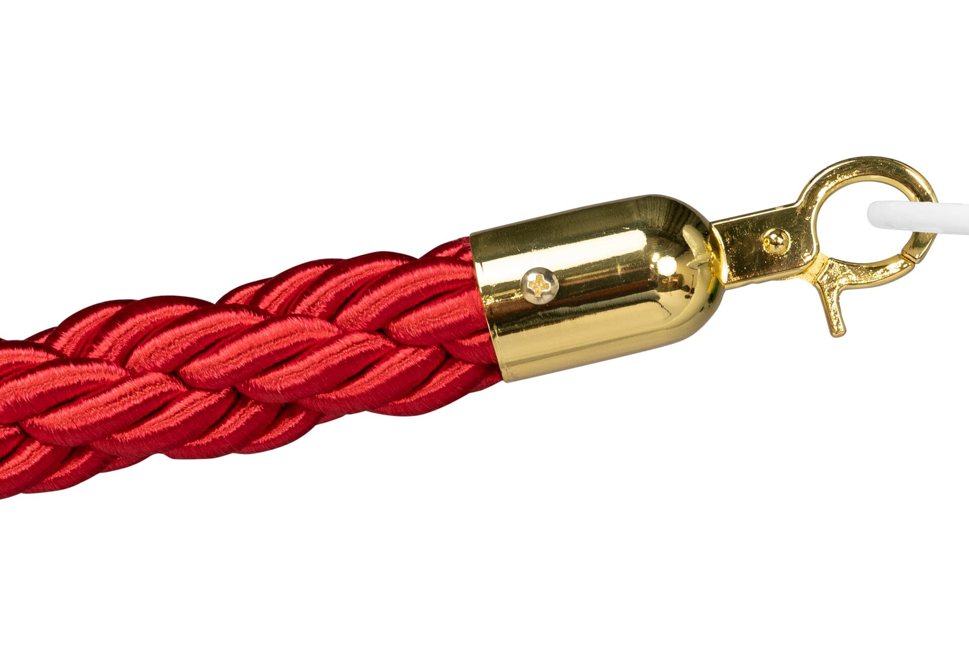 Afzetkoord Gedraaid | Messing - Rood | GJ Floors