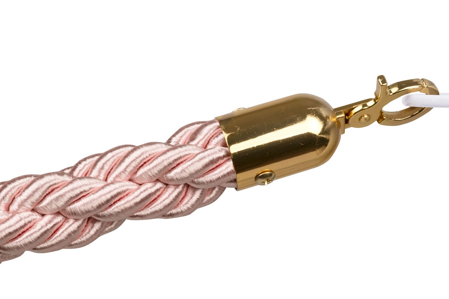 Afzetkoord Gedraaid | Messing - Roze | GJ Floors