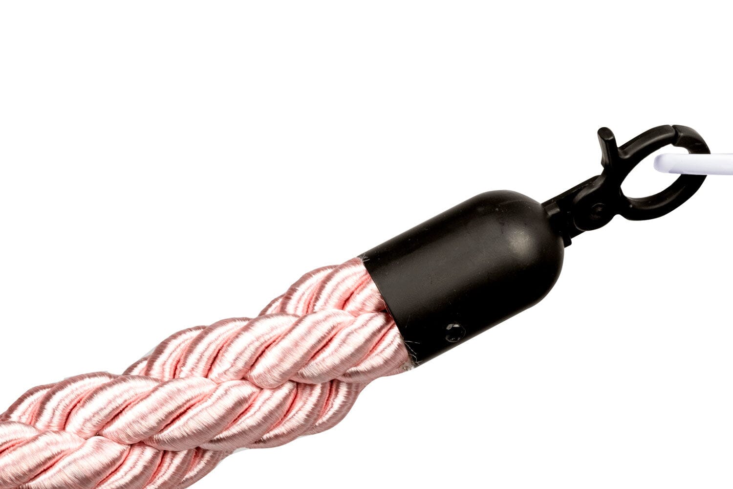 Afzetkoord Gedraaid | Zwart - Roze | GJ Floors