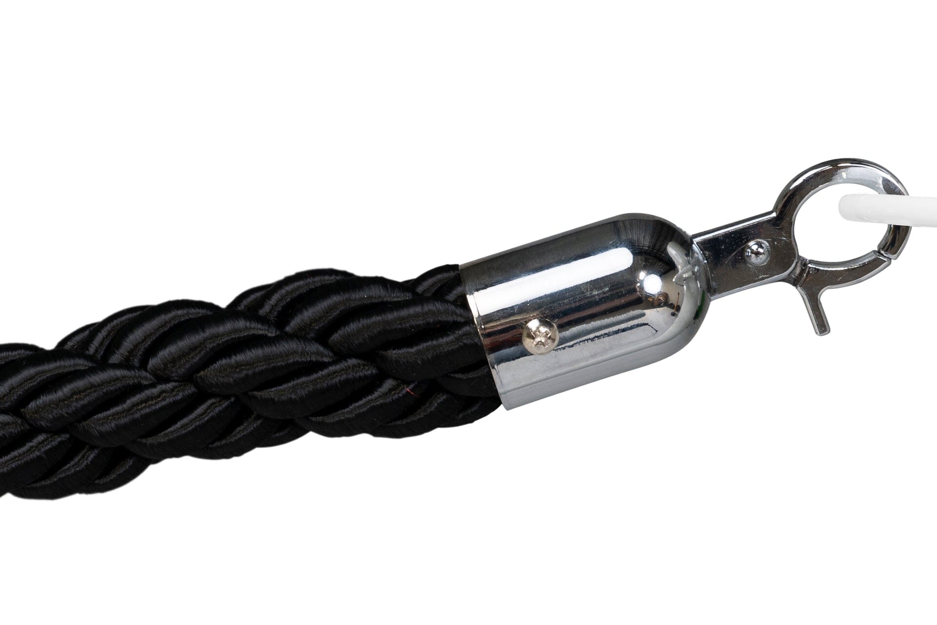 Afzetkoord Gedraaid | Chroom - Zwart | GJ Floors