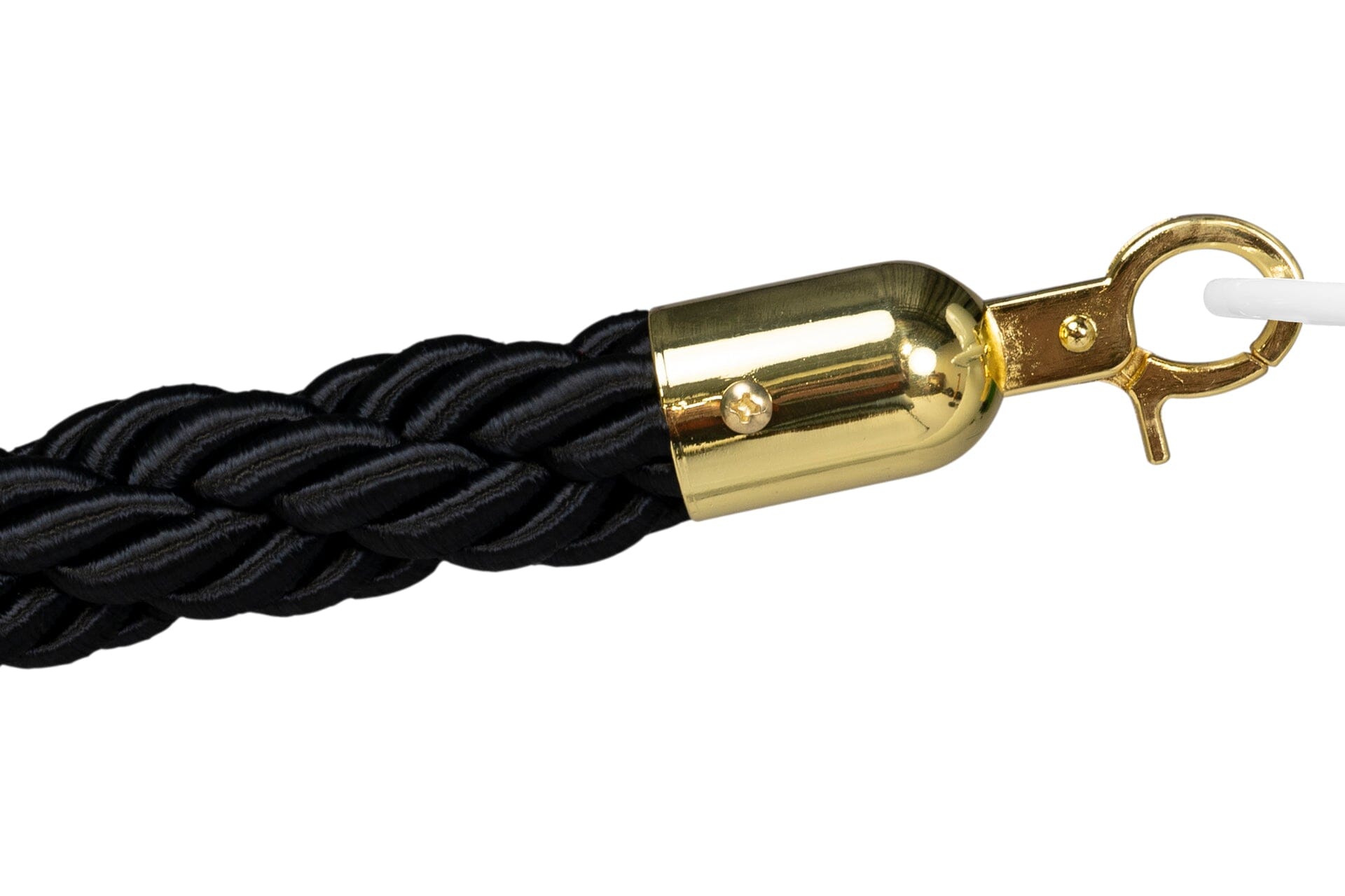 Afzetkoord Gedraaid | Messing - Zwart | GJ Floors