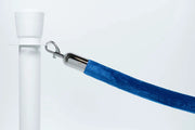 Afzetkoord Velours | Blauw - Chroom van Rodelopers