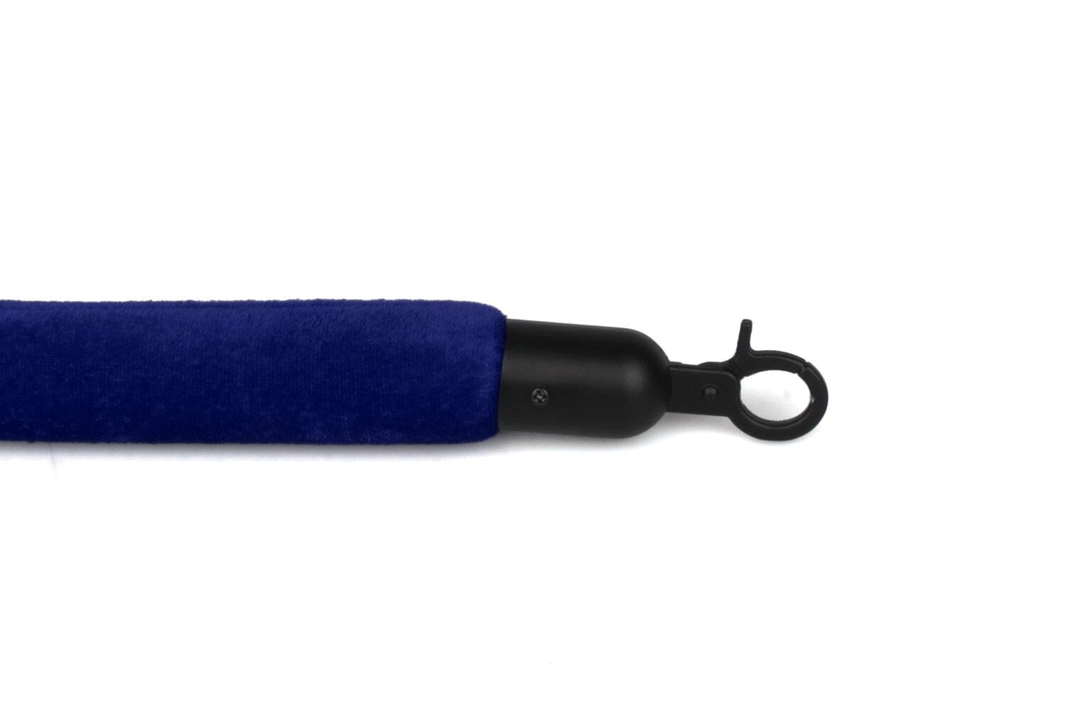 Afzetkoord Velours | Zwart - Blauw | GJ Floors