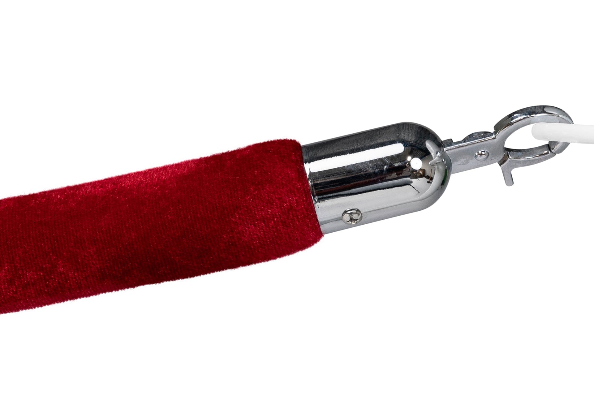 Afzetkoord Velours | Chroom - Bordeaux | GJ Floors