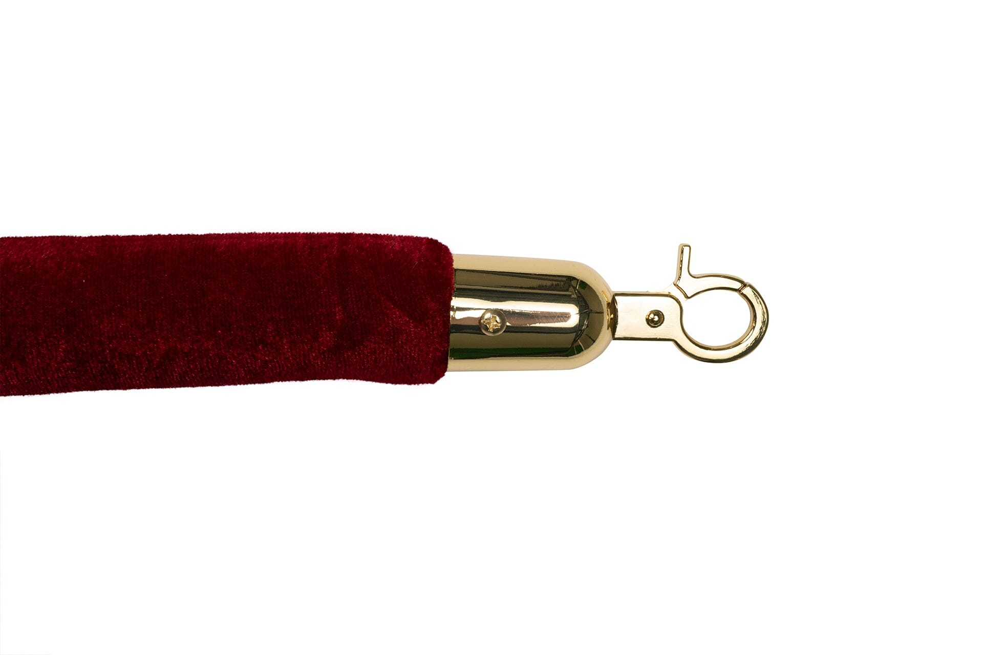 Afzetkoord Velours | Messing - Bordeaux | GJ Floors