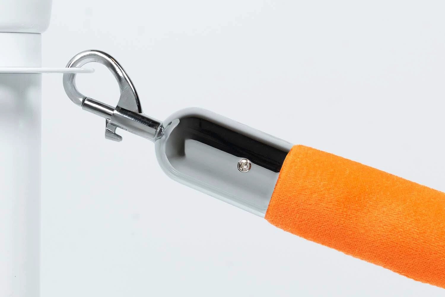 Afzetkoord Velours | Oranje - Chroom van Rodelopers