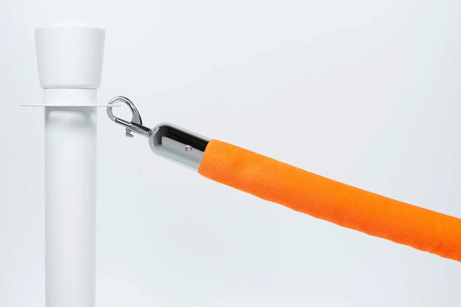 Afzetkoord Velours | Oranje - Chroom van Rodelopers