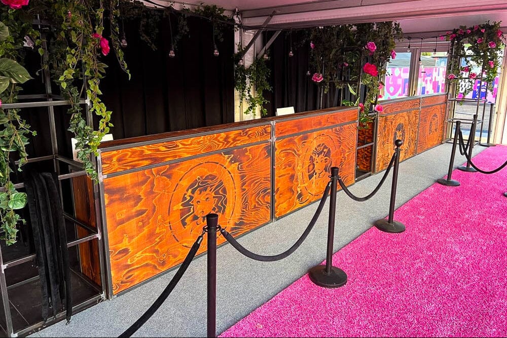 Afzetkoord Velours | Zwart - Zwart Afzetpalen | accessoires Rodelopers 