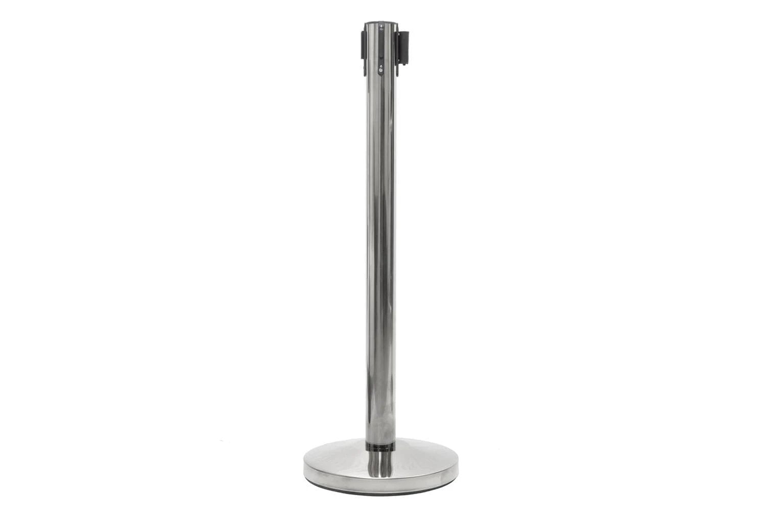 Afzetpaal Trekband Flexi Chroom Met 2,7 m Zwart Afzetpaal Trekband Flexi Chroom Met 2,7 m Zwart
