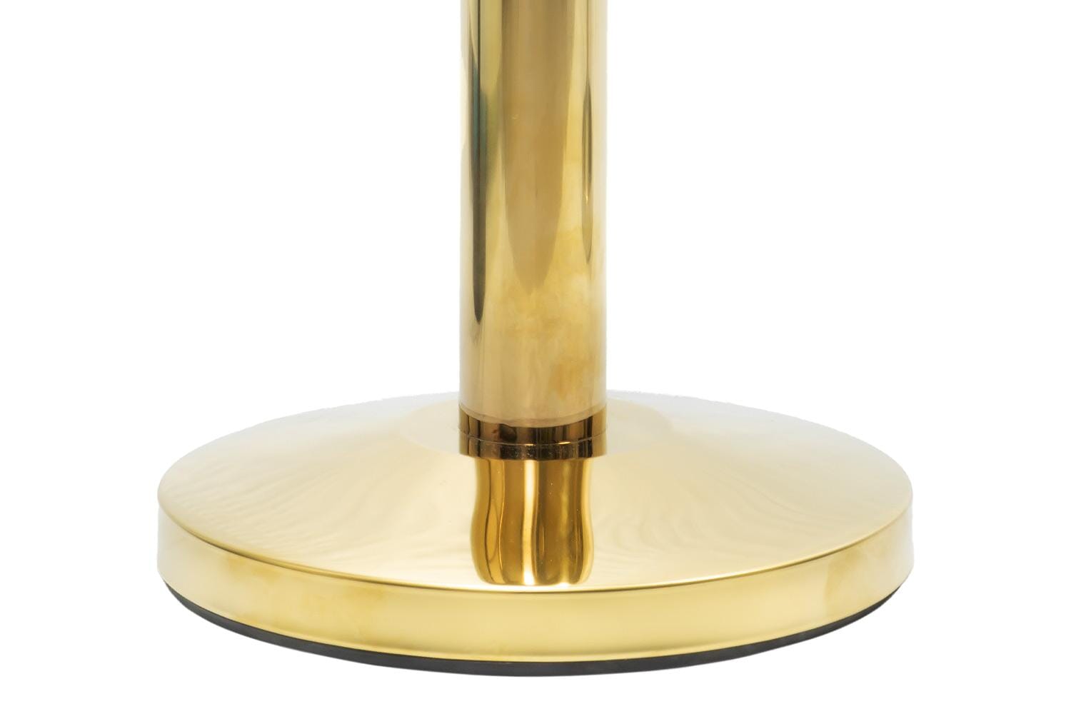 Afzetpaal met trekband | Messing - Rood Afzetpalen Rodelopers 