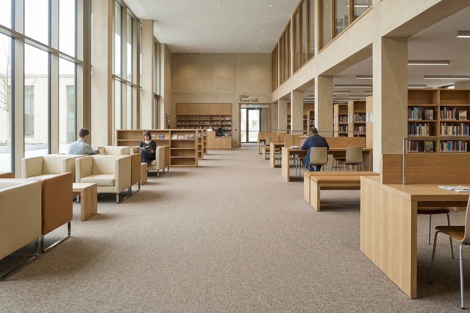 Comfy Projecttapijt 190 Lichtbruin