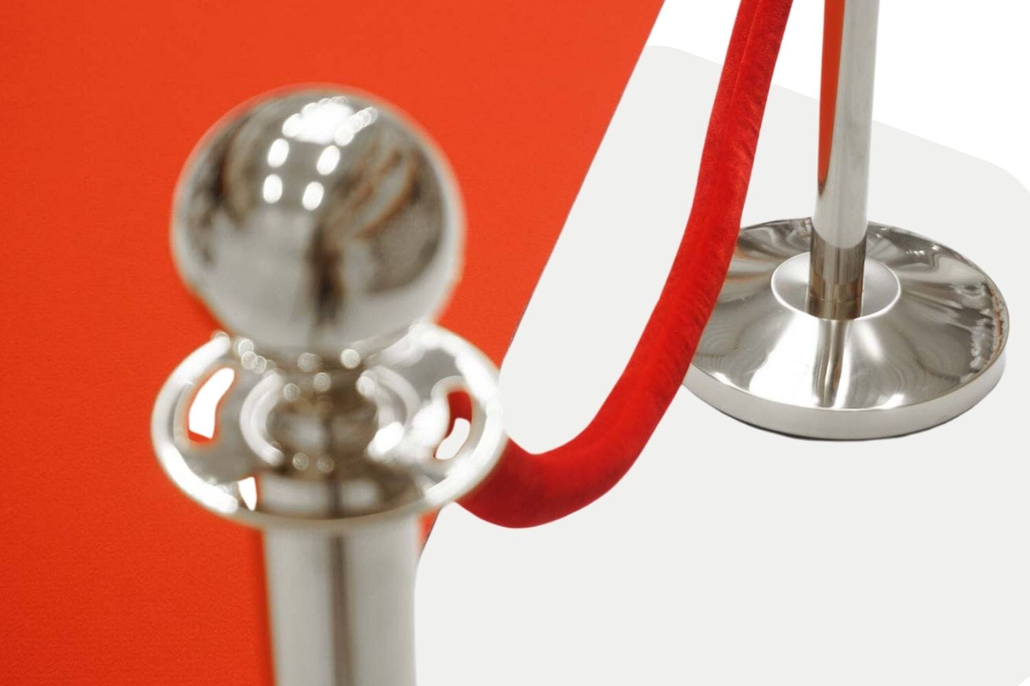 Entreepakket Grand Opening | Chroom - Rood | Loper Rood | GJ Floors