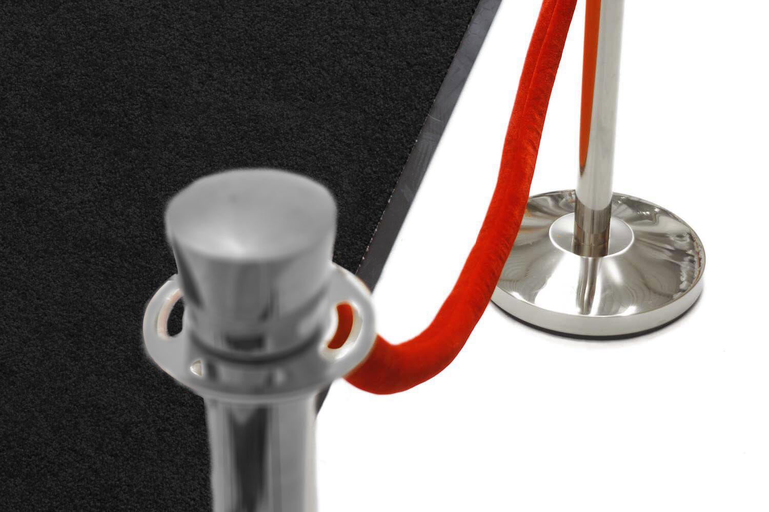 Entreepakket Welcome | Chroom - Rood | Loper Zwart | GJ Floors