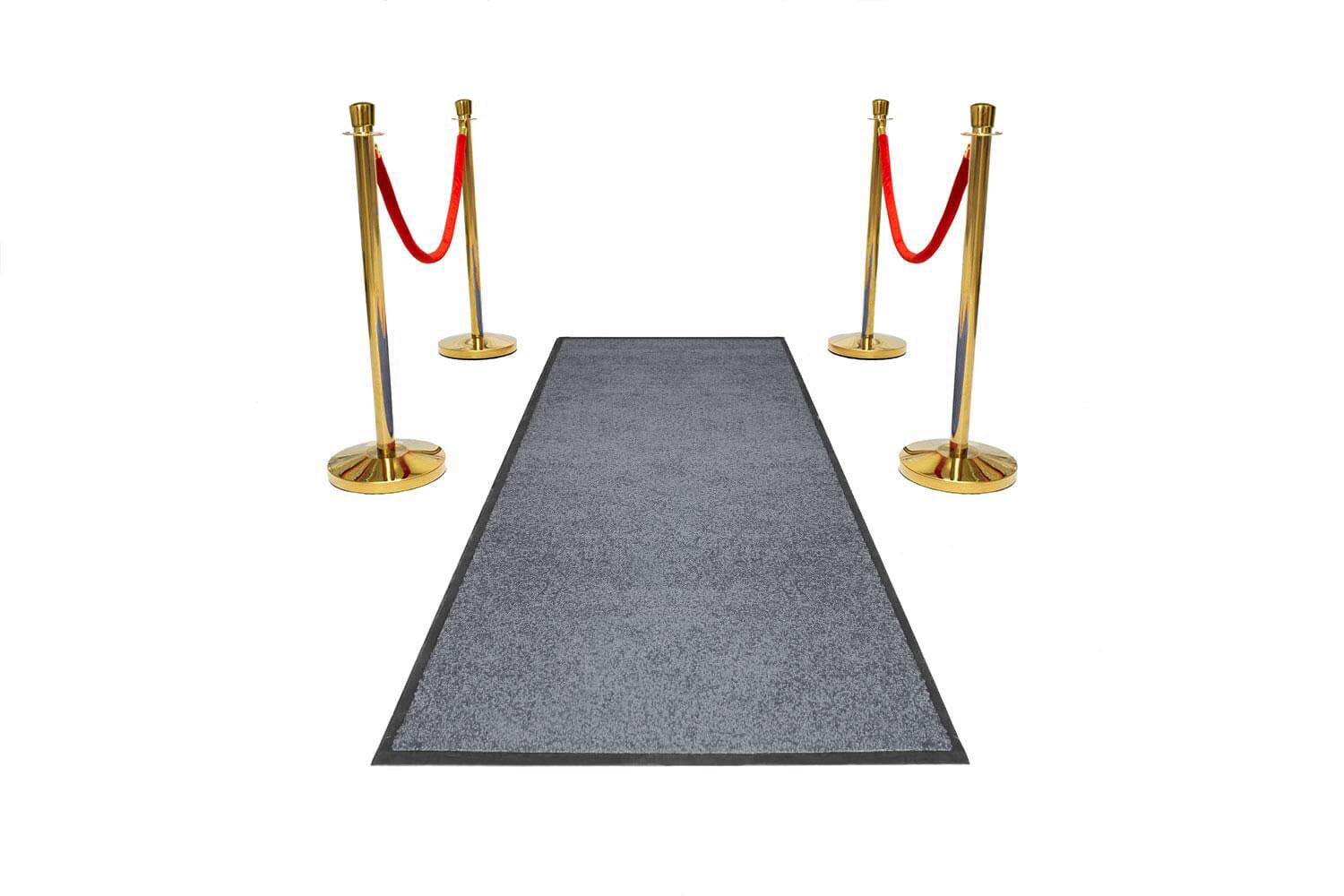 Entreepakket Welcome | Messing - Rood | Loper Grijs | GJ Floors