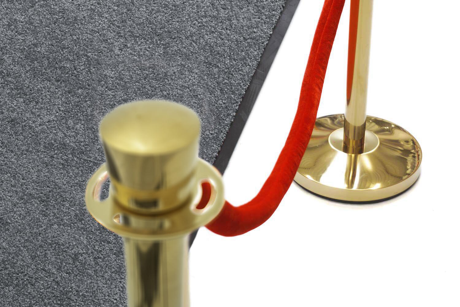 Entreepakket Welcome | Messing - Rood | Loper Grijs | GJ Floors