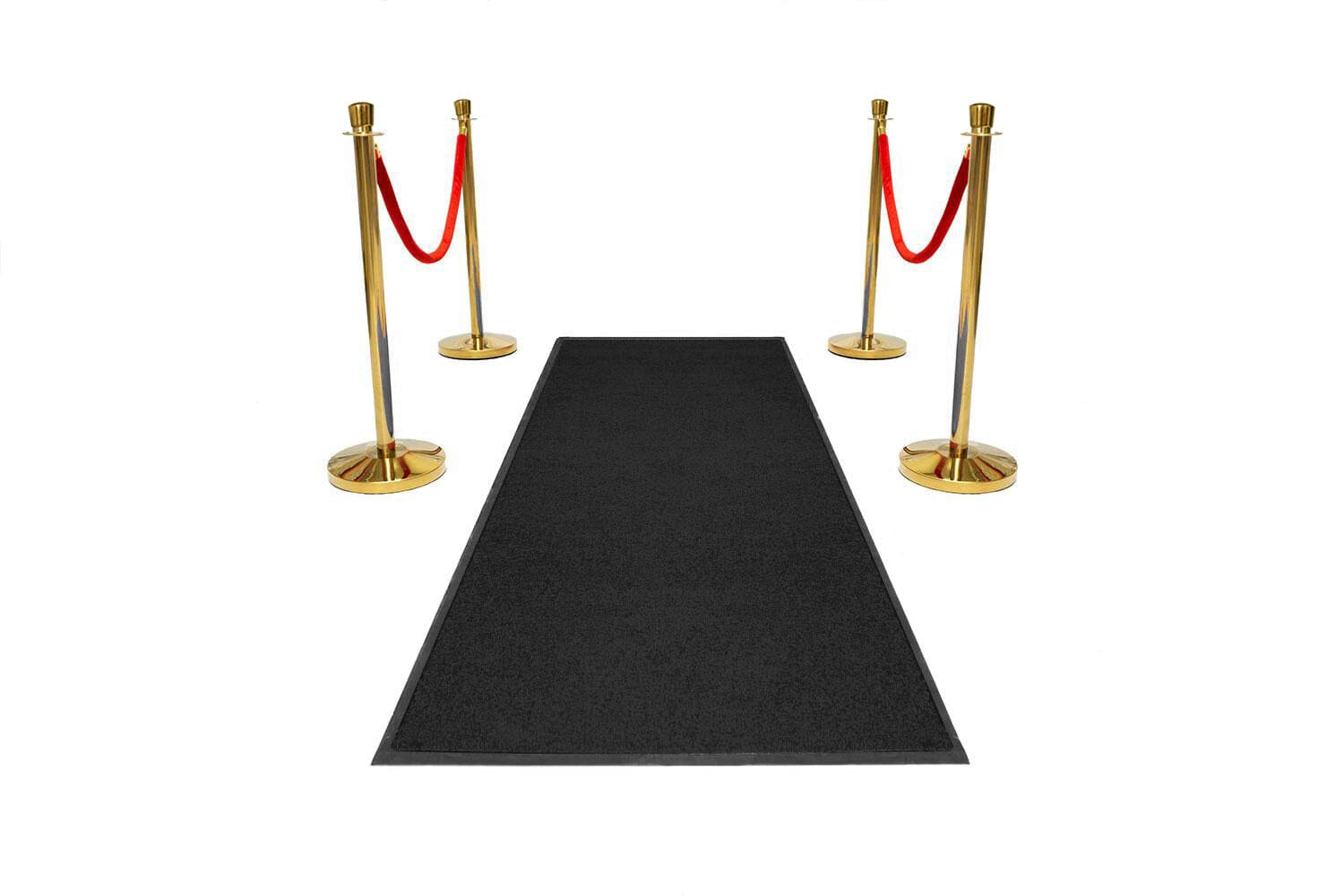 Entreepakket Welcome | Messing - Rood | Loper Zwart | GJ Floors