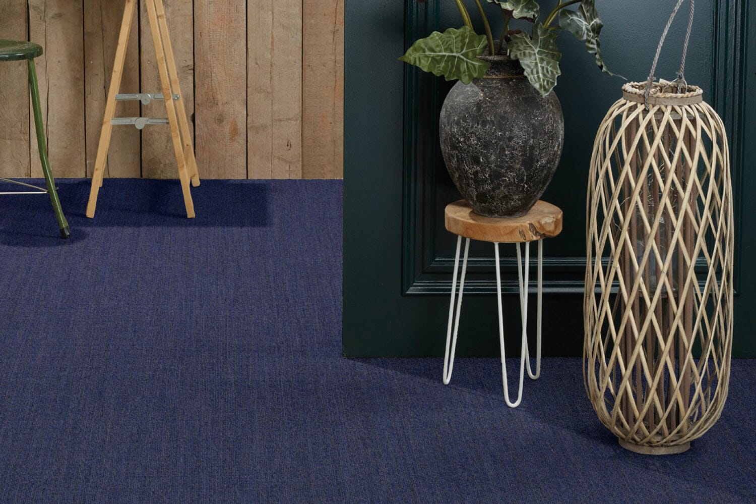 Florida | 042 - Blauw TAPIJTTEGELS Rodelopers 