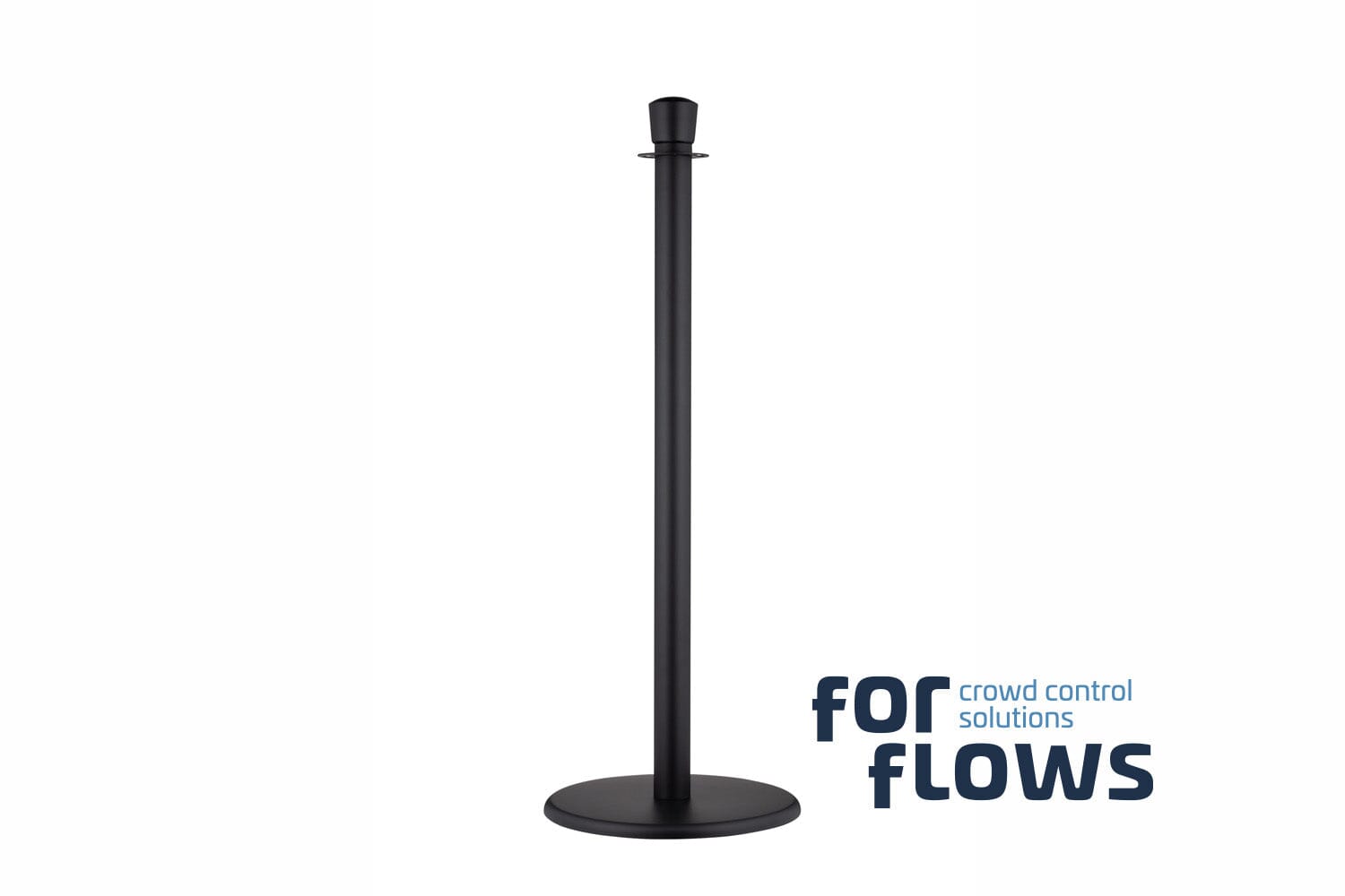 ForFlows Gala Afzetpaal | Ovale Kop - Zwart Afzetpalen Rodelopers 