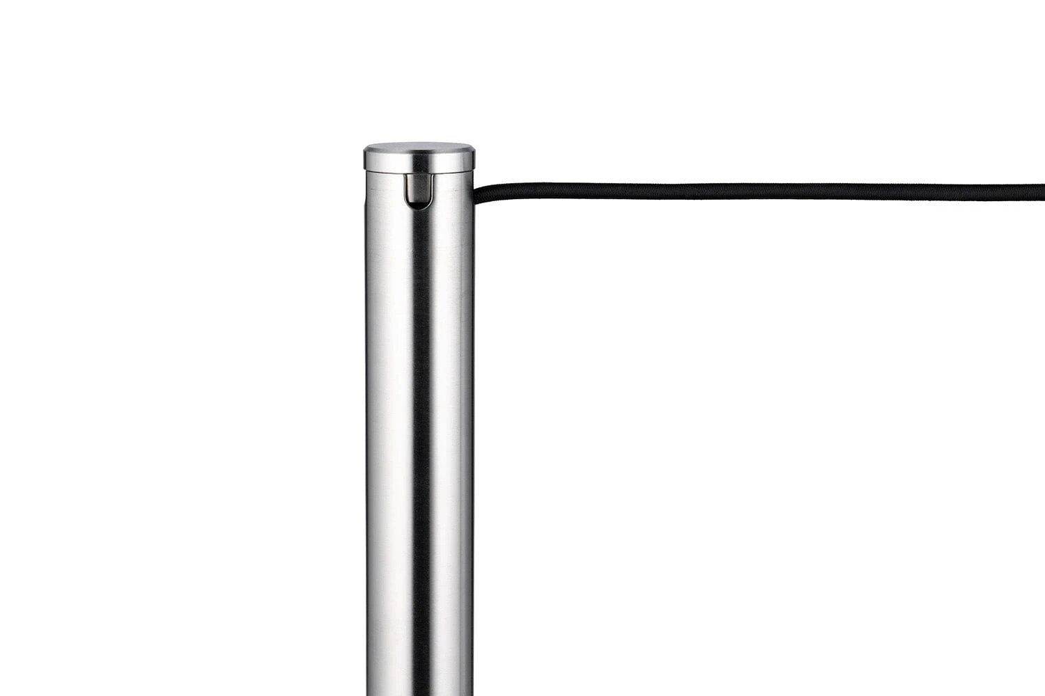 ForFlows Gallery Afzetpaal | Geborsteld Chroom - 60 cm Hoog van Rodelopers