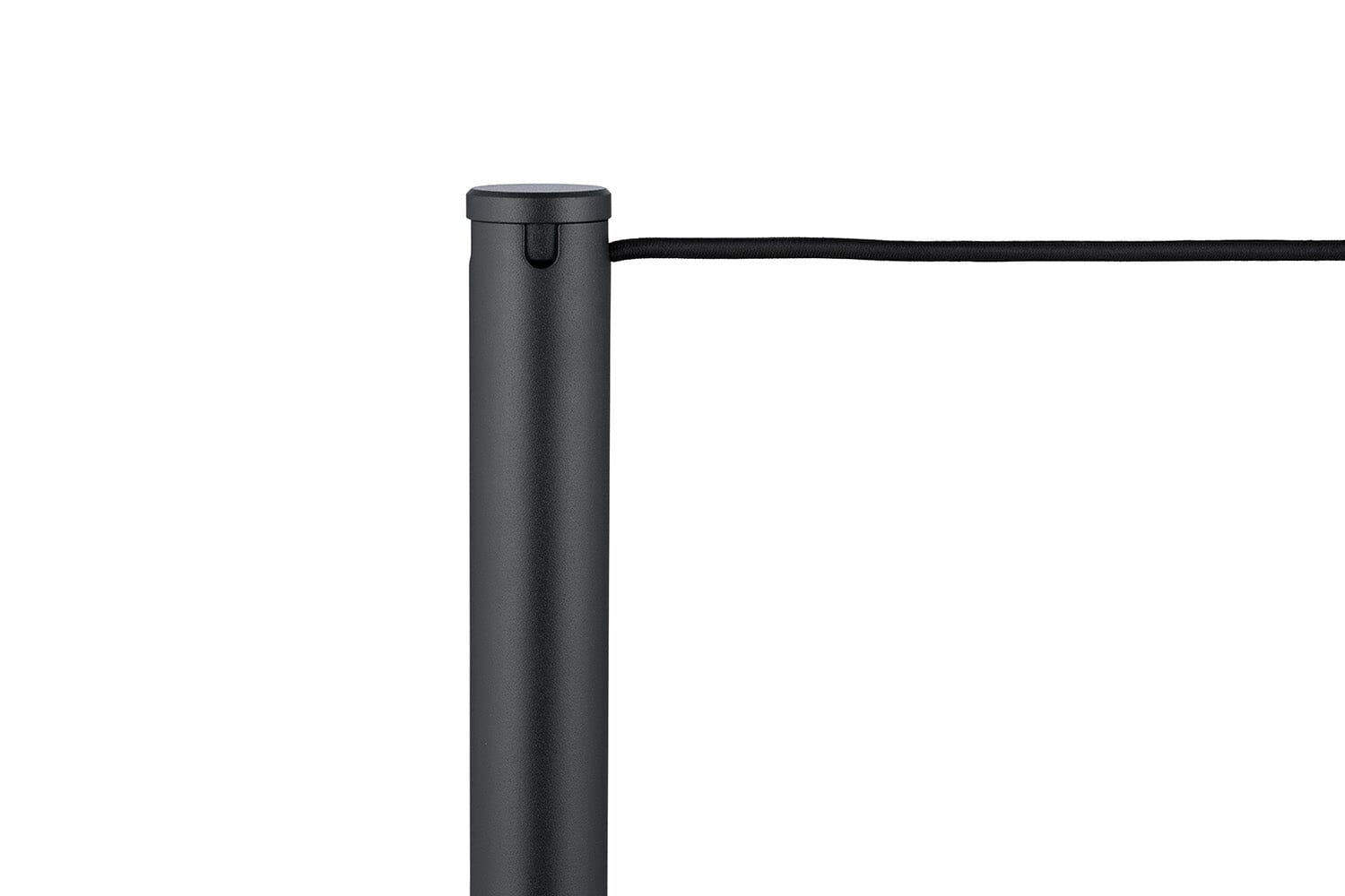 ForFlows Gallery Afzetpaal | Zwart - 90 cm Hoog Afzetpalen Rodelopers 