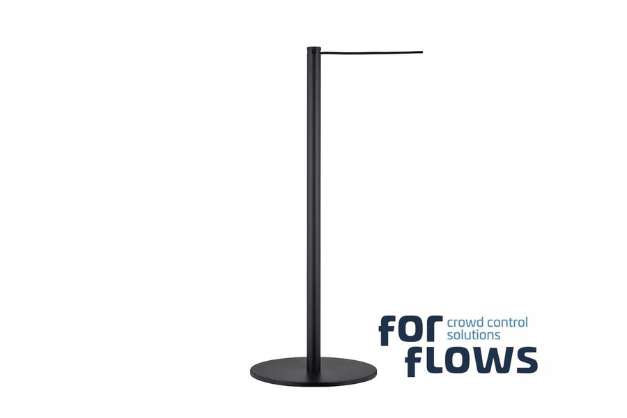 ForFlows Gallery Afzetpaal | Zwart - 90 cm Hoog | 8kg