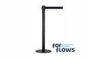 ForFlows Solid Afzetpaal | Zwart - Trekband Zwart van Rodelopers