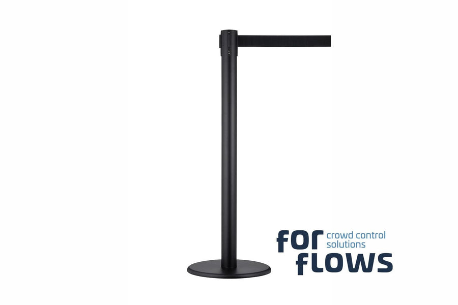 ForFlows Solid Afzetpaal | Zwart - Trekband Zwart | 12kg