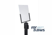 ForFlows Solid Posterframe | A4 Staand - Transparant - Zwart van Rodelopers