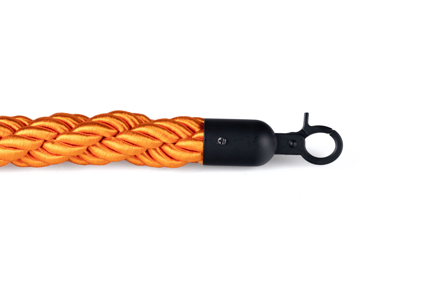 Afzetkoord Gedraaid | Zwart - Oranje | GJ Floors