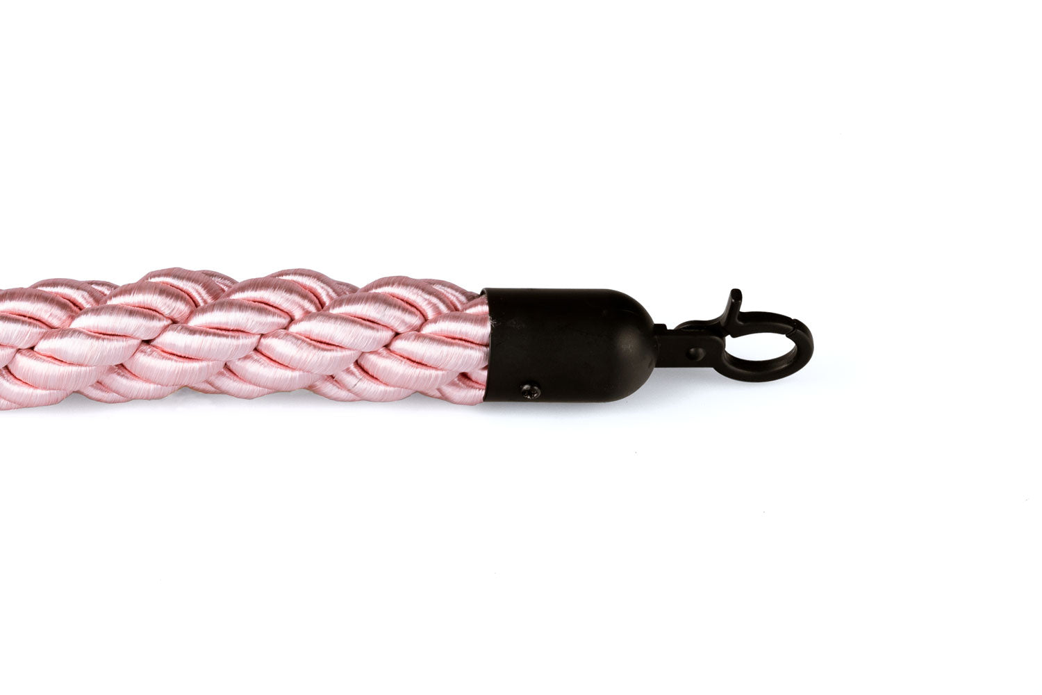 Afzetkoord Gedraaid | Zwart - Roze | GJ Floors