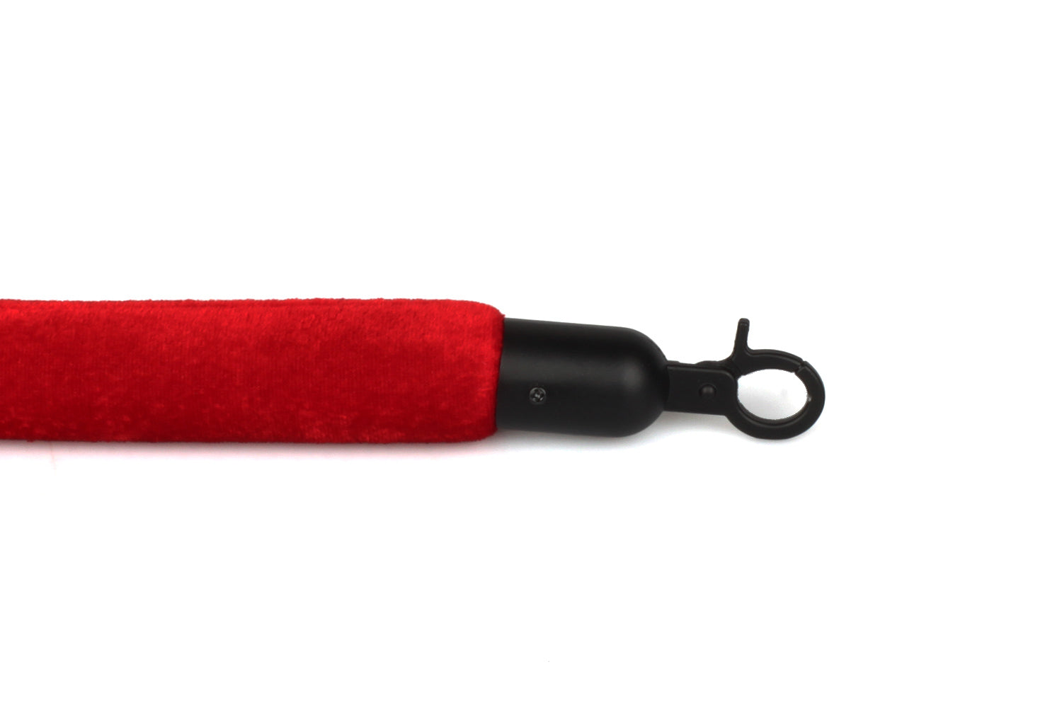 Afzetkoord Velours | Rood - Zwart