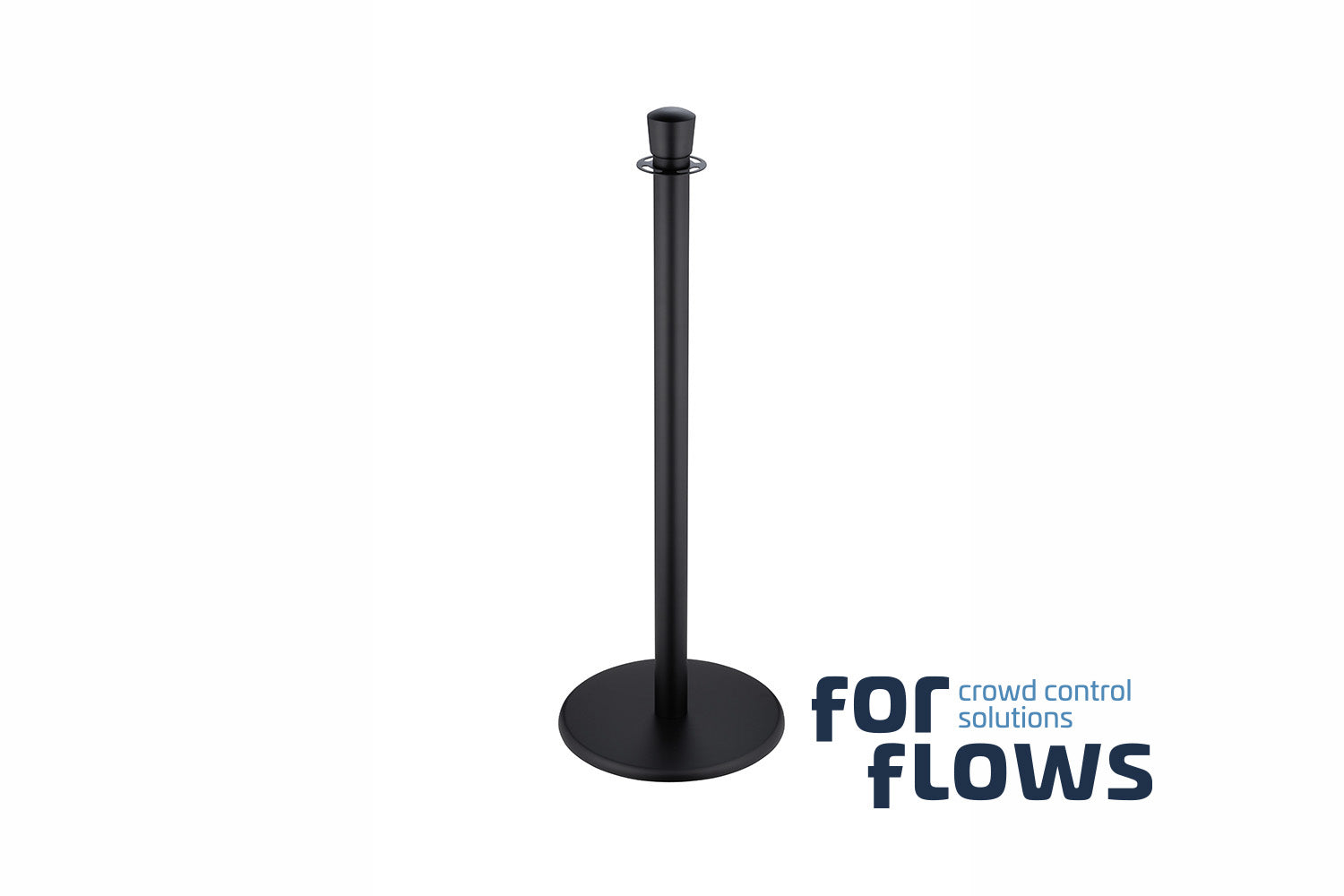 ForFlows Gala Afzetpaal | Ovale Kop - Zwart