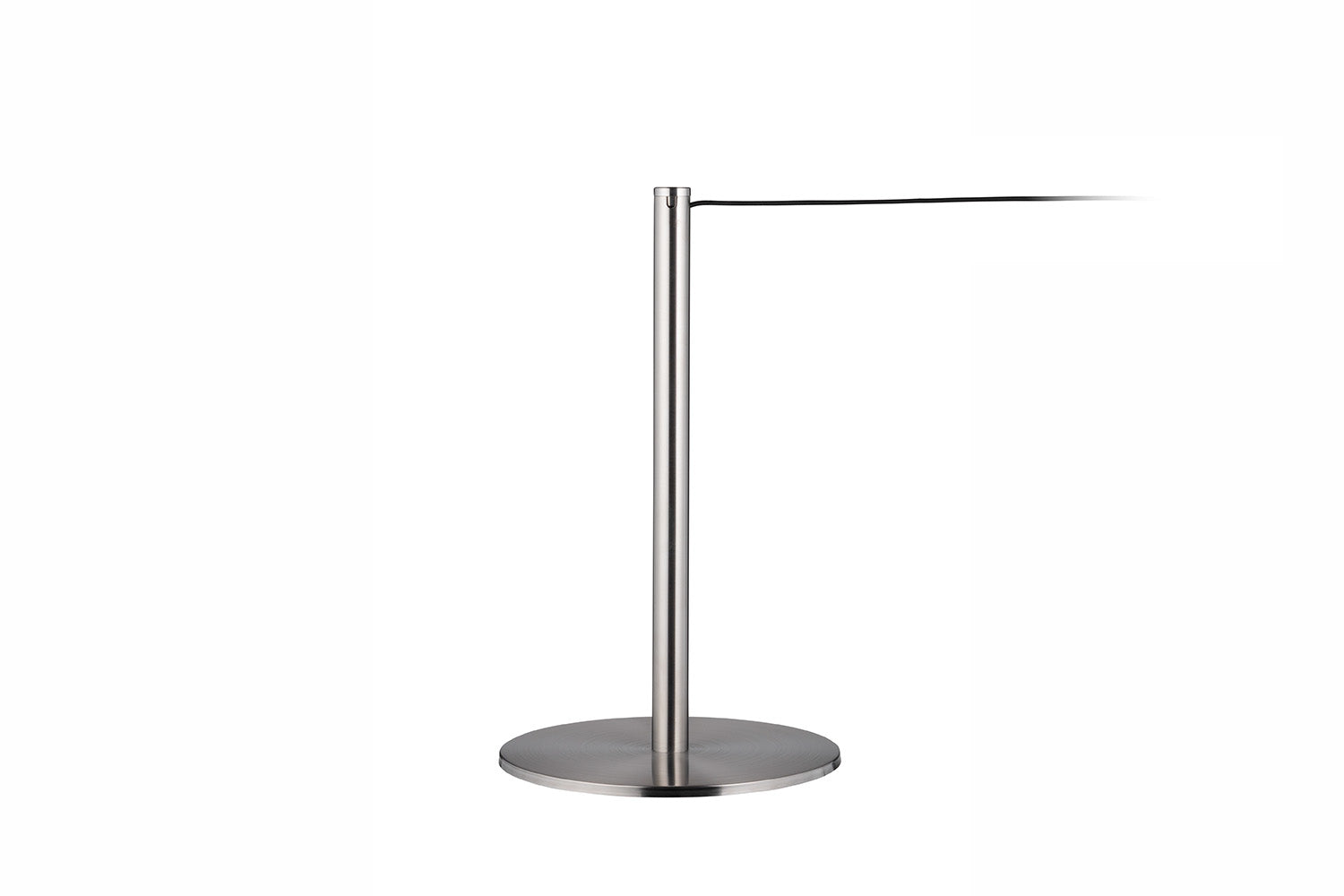 ForFlows Gallery Afzetpaal | Geborsteld Chroom - 60 cm Hoog