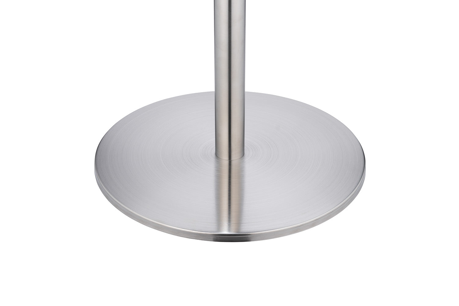 ForFlows Gallery Afzetpaal | Geborsteld Chroom - 60 cm Hoog