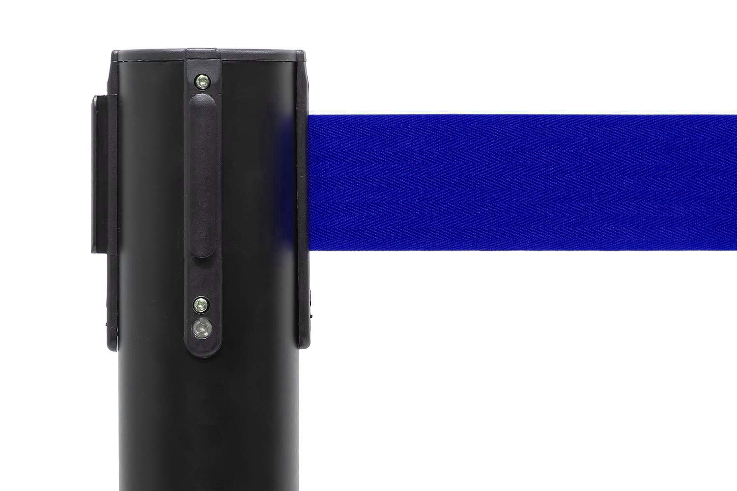 Afzetpaal met trekband | Zwart- Donkerblauw