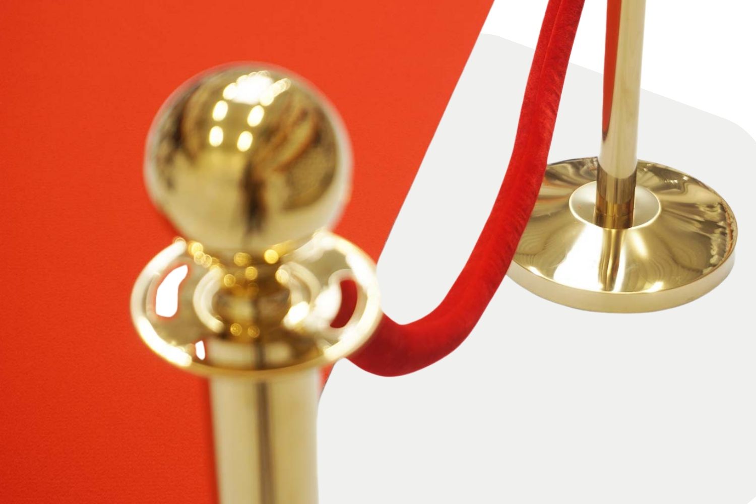 Entreepakket Grand Opening | Messing - Rood | Loper Rood | GJ Floors