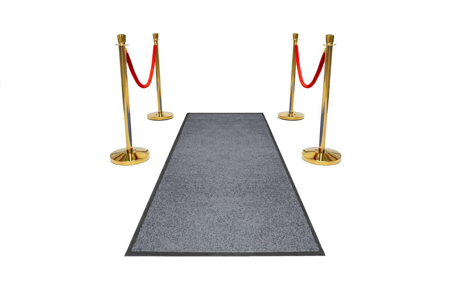 Entreepakket Welcome | Messing - Rood | Loper Grijs | GJ Floors