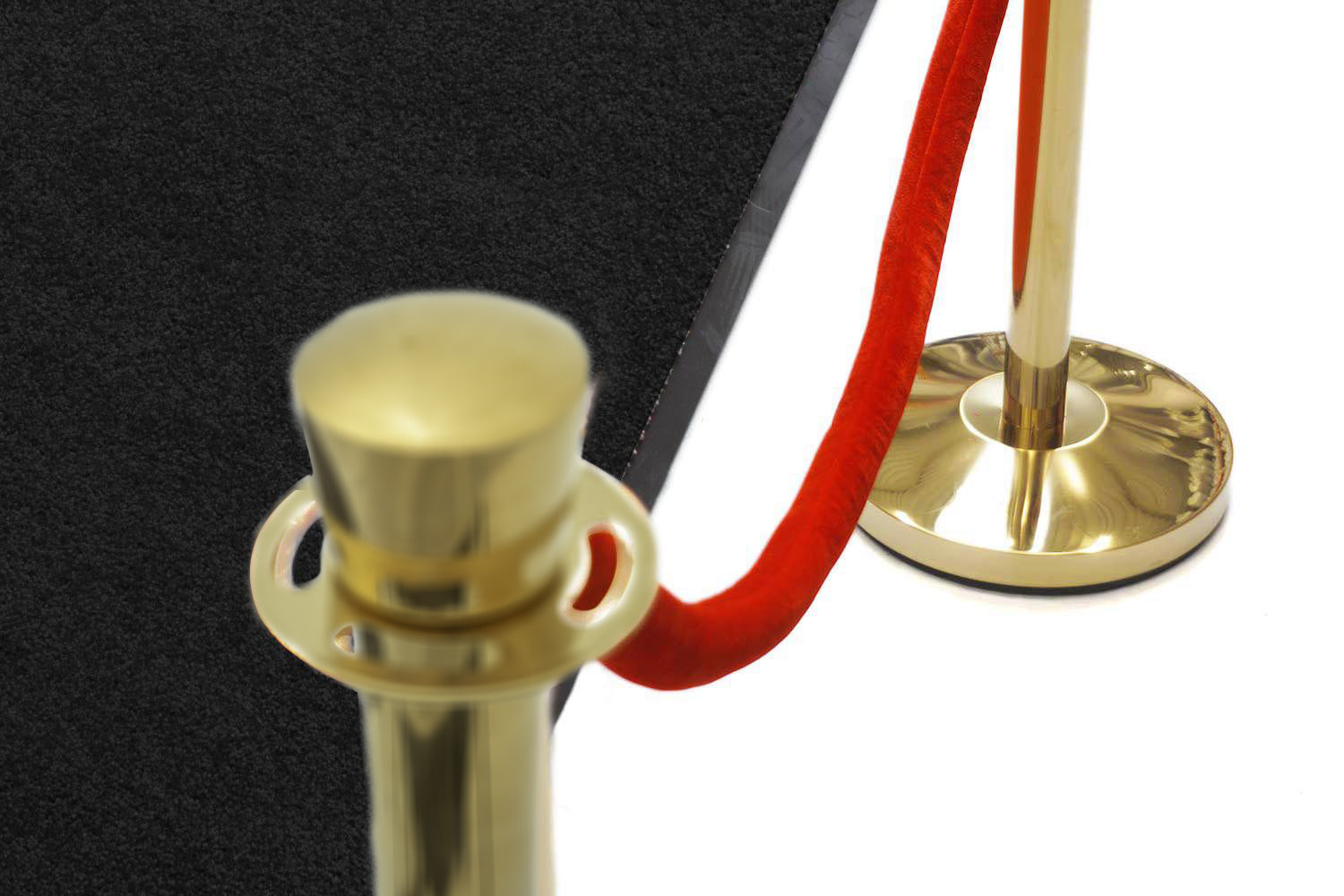 Entreepakket Welcome | Messing - Rood | Loper Zwart | GJ Floors